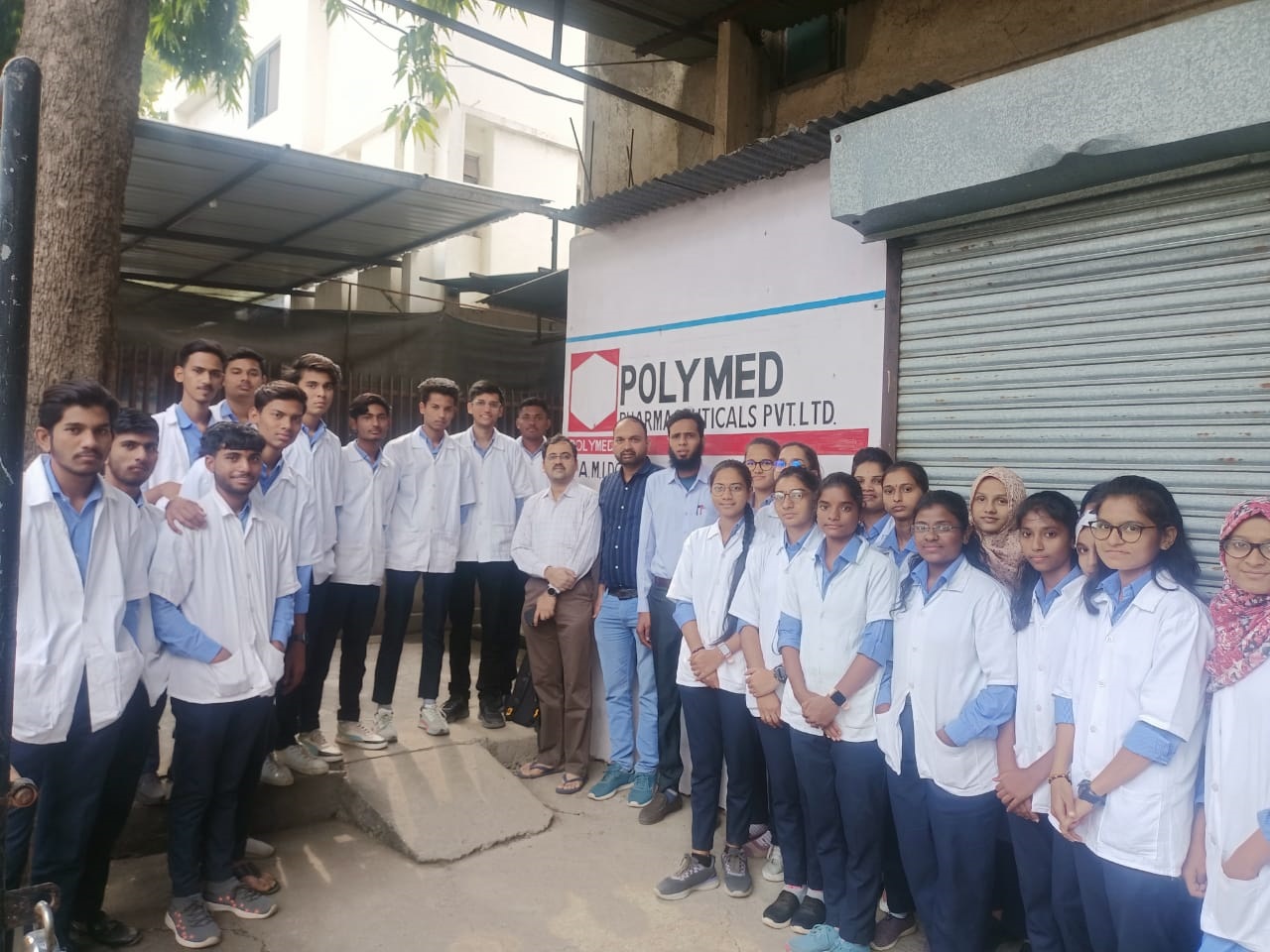 Industrial visit Polymed pharmaceutical